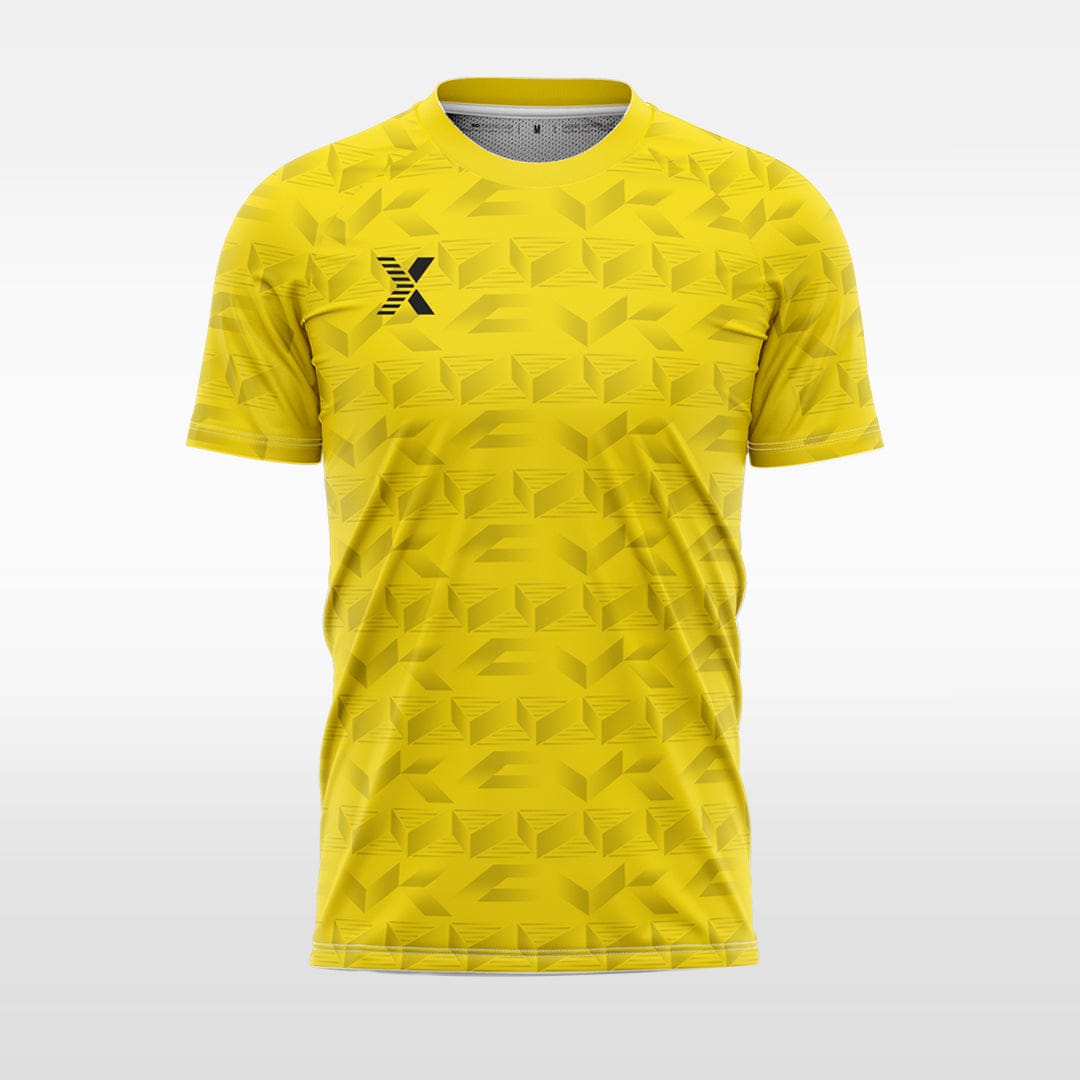 XTeamwear Soccer Uniforms yellow / S Origami Arrangement- Custom Soccer Jerseys Kit Sublimated for Team