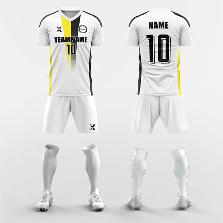 XTeamwear Soccer Uniforms Yellow / S Pervade - Custom Soccer Jerseys Kit Sublimated for Team