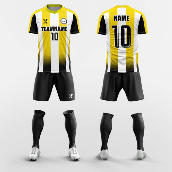 XTeamwear Soccer Uniforms Yellow / S Promising-Custom Soccer Jerseys Kit Sublimated Design