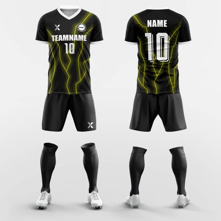 XTeamwear Soccer Uniforms Yellow / S Prospect-Custom Soccer Jerseys Kit Sublimated Design