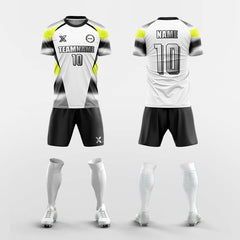 XTeamwear Soccer Uniforms Yellow / S Rhythm 3 - Custom Soccer Jerseys Kit Sublimated Design