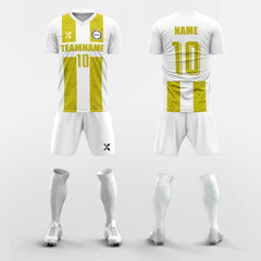 XTeamwear Soccer Uniforms Yellow / S Ultrasonic - Custom Soccer Jerseys Kit Sublimated Design