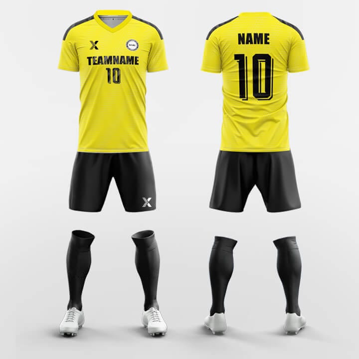 XTeamwear Soccer Uniforms Yellow / S Vacant-Custom Soccer Jerseys Kit Sublimated Design