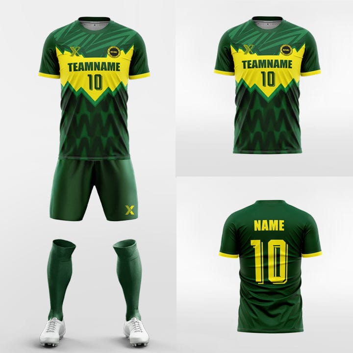XTeamwear Soccer Uniforms Young - Custom Soccer Jerseys Kit Sublimated Design