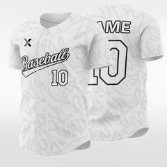 XTeamwear Supremacy - Customized Men's Sublimated Button Down Baseball Jersey