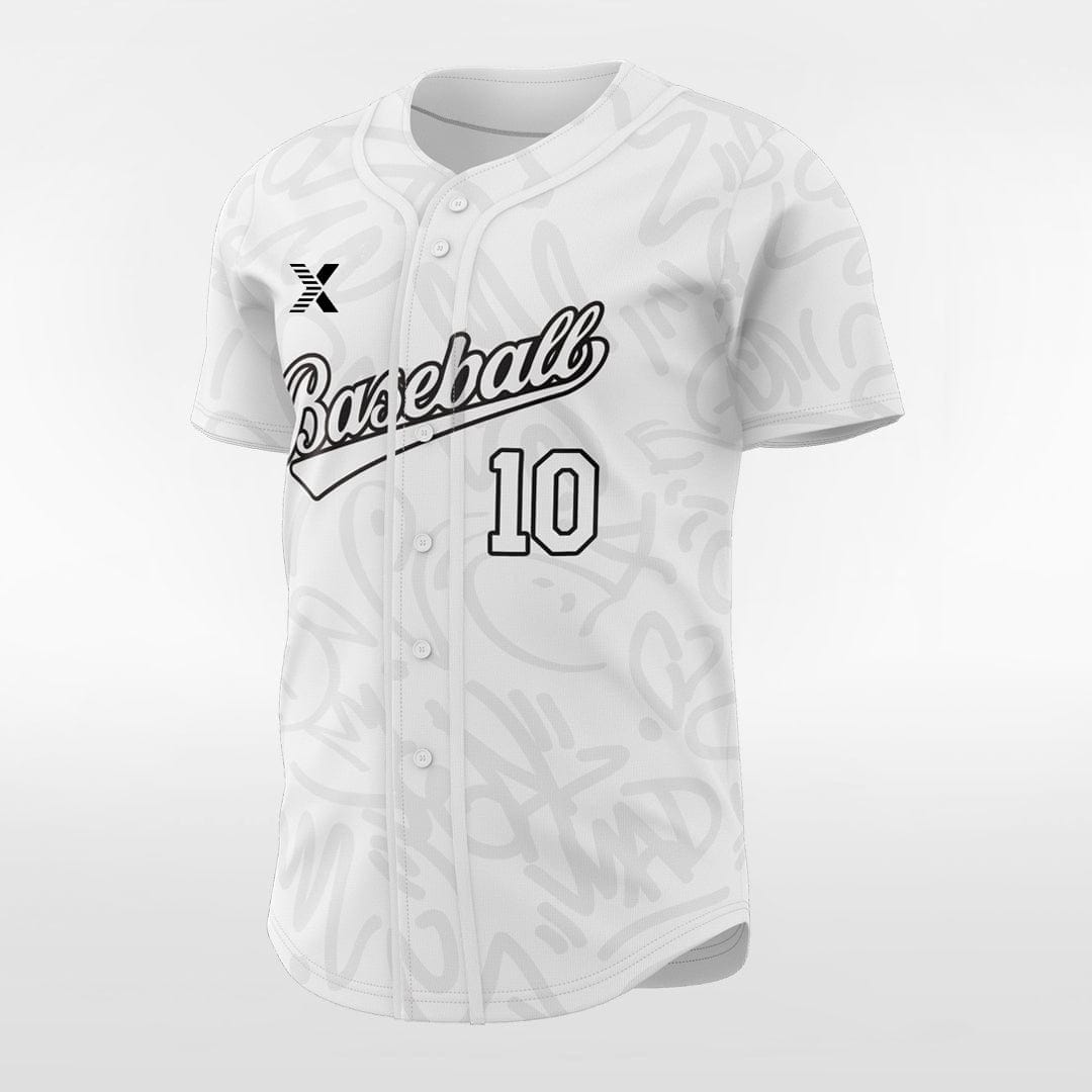 XTeamwear Supremacy - Customized Men's Sublimated Button Down Baseball Jersey
