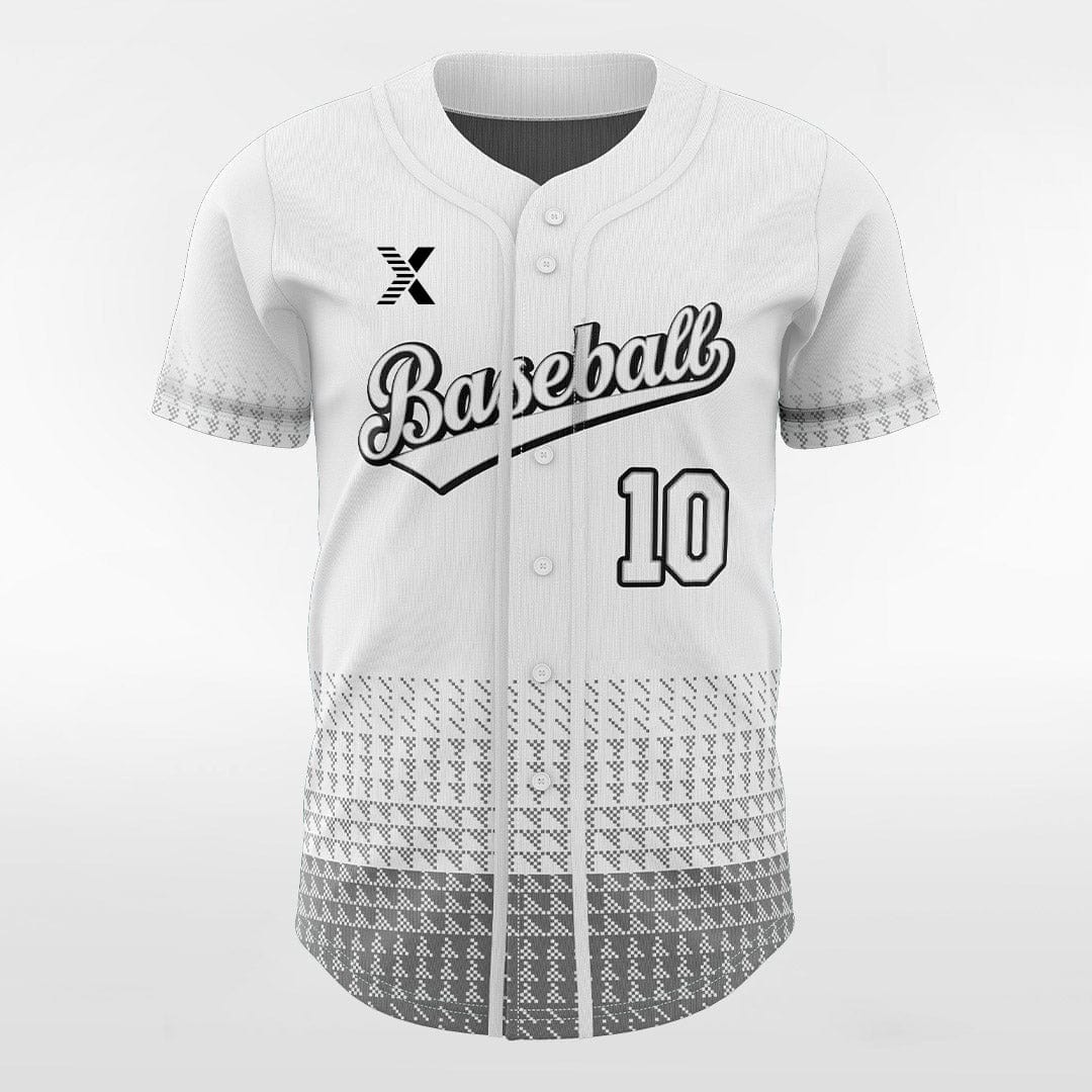XTeamwear Tall Wall - Customized Men's Sublimated Button Down Baseball Jersey