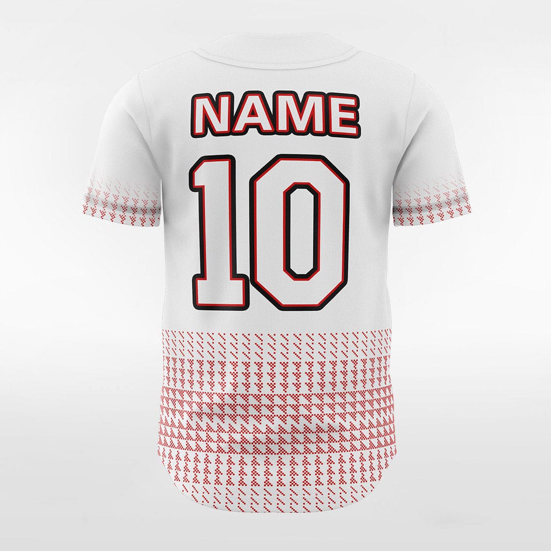 XTeamwear Tall Wall - Customized Men's Sublimated Button Down Baseball Jersey