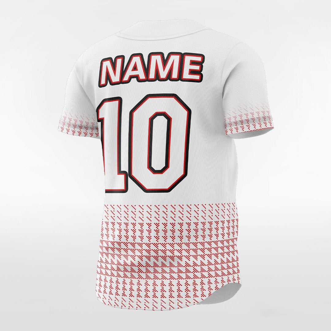 XTeamwear Tall Wall - Customized Men's Sublimated Button Down Baseball Jersey