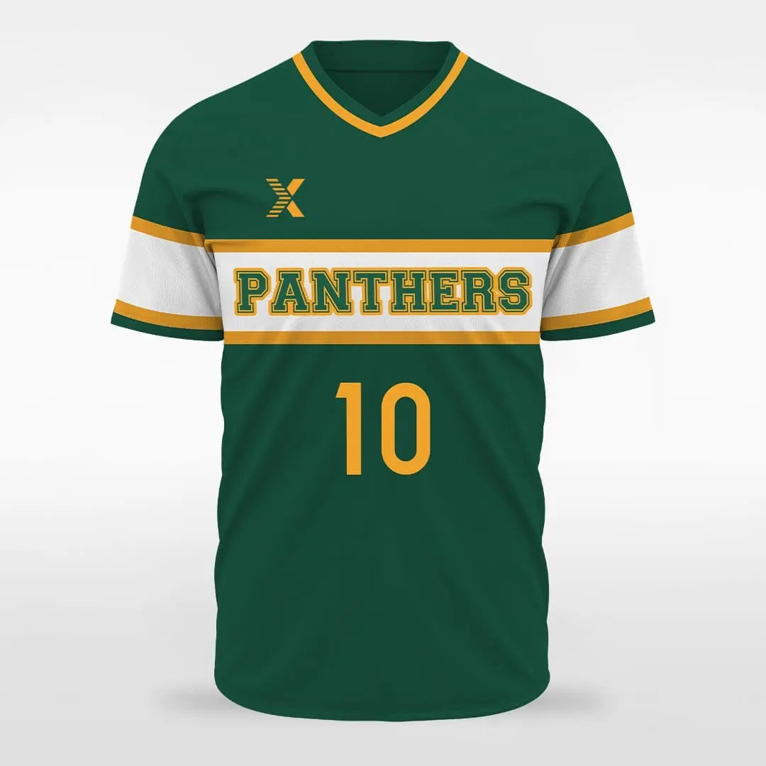 XTeamwear The Natural - Customized Men's Sublimated Crewneck Baseball Jersey