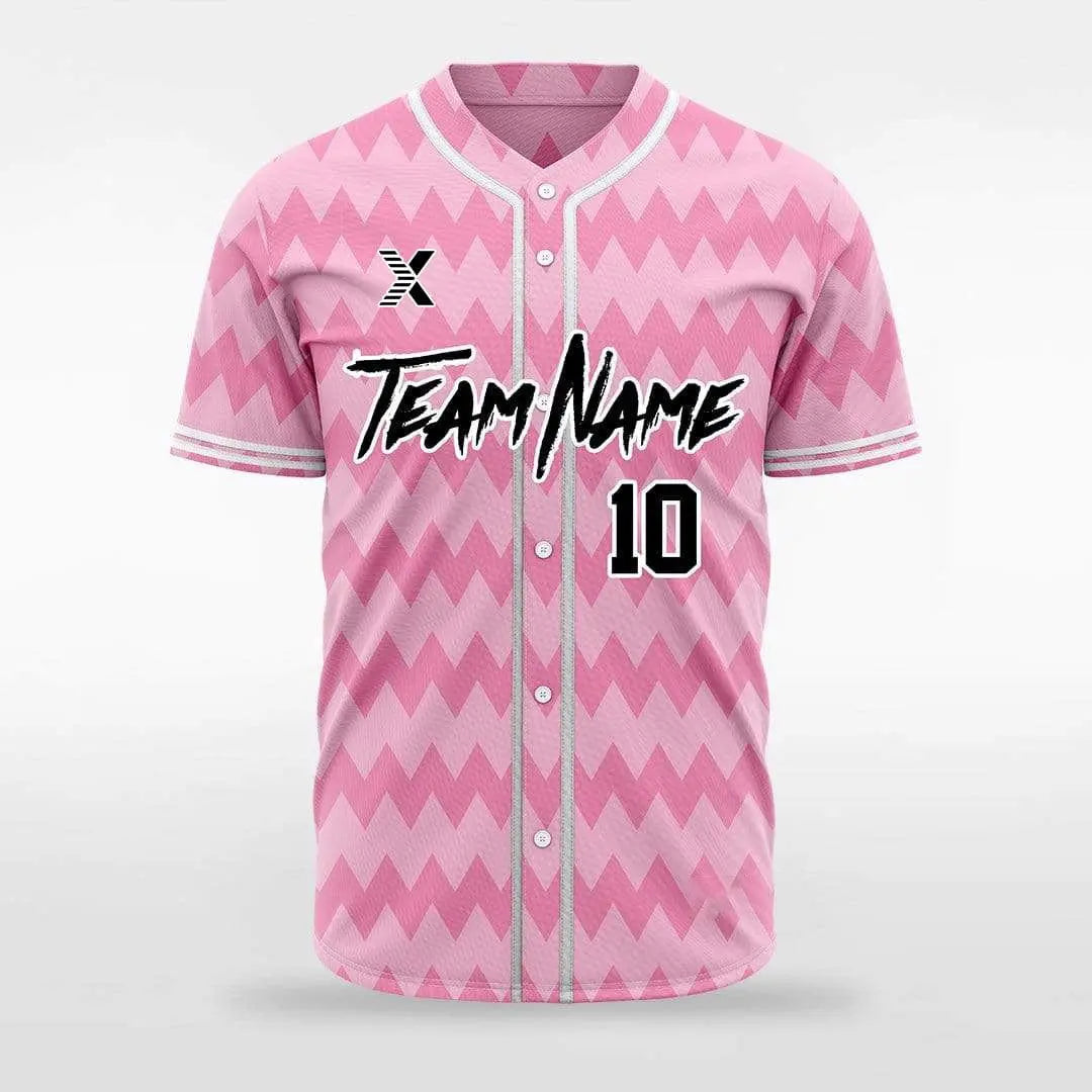 XTeamwear Thunderbird - Customized Men's Sublimated Button Down Baseball Jersey