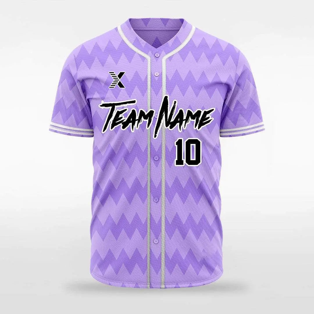 XTeamwear Thunderbird - Customized Men's Sublimated Button Down Baseball Jersey