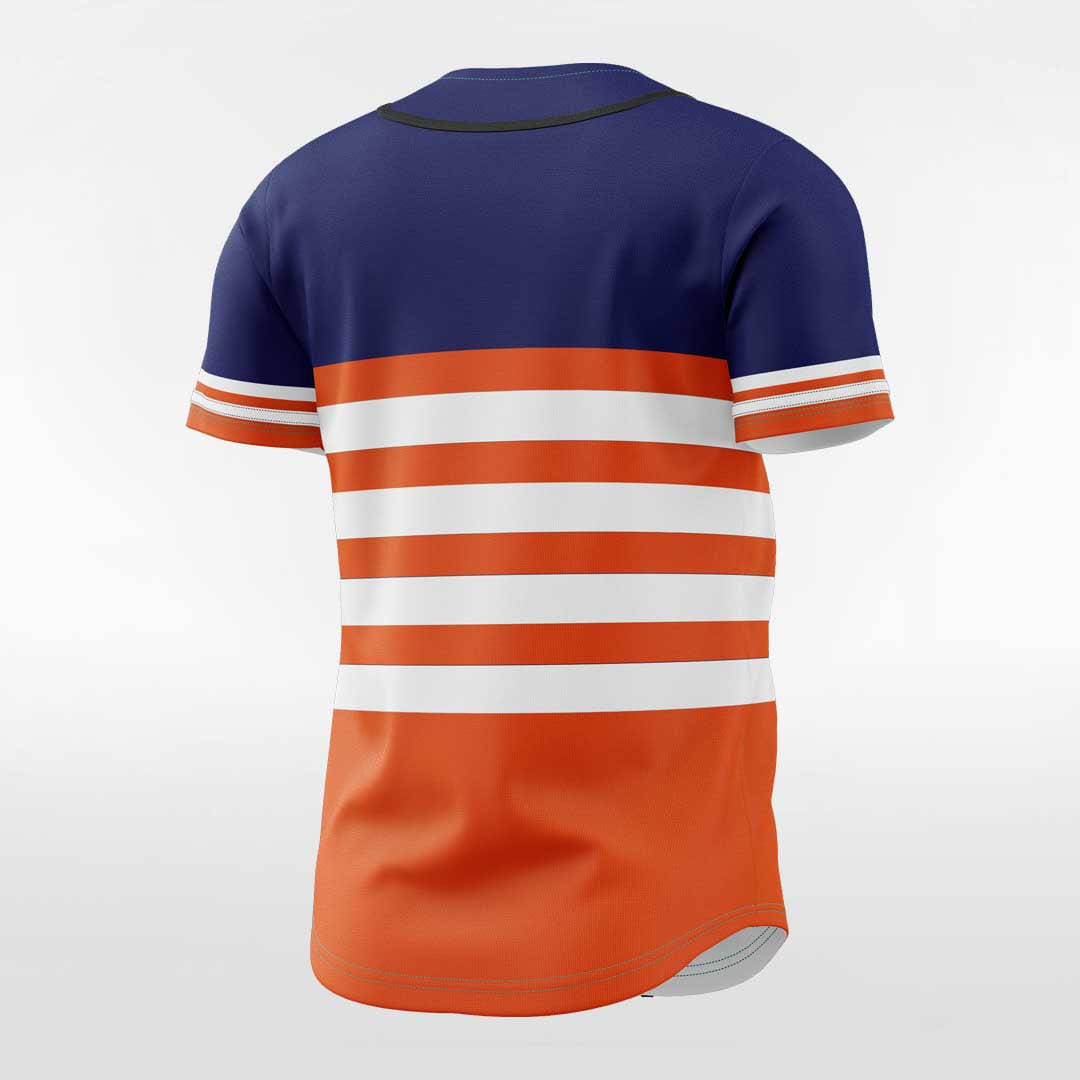 XTeamwear Tomorrow's Stars - Customized Men's Sublimated Button Down Baseball Jersey