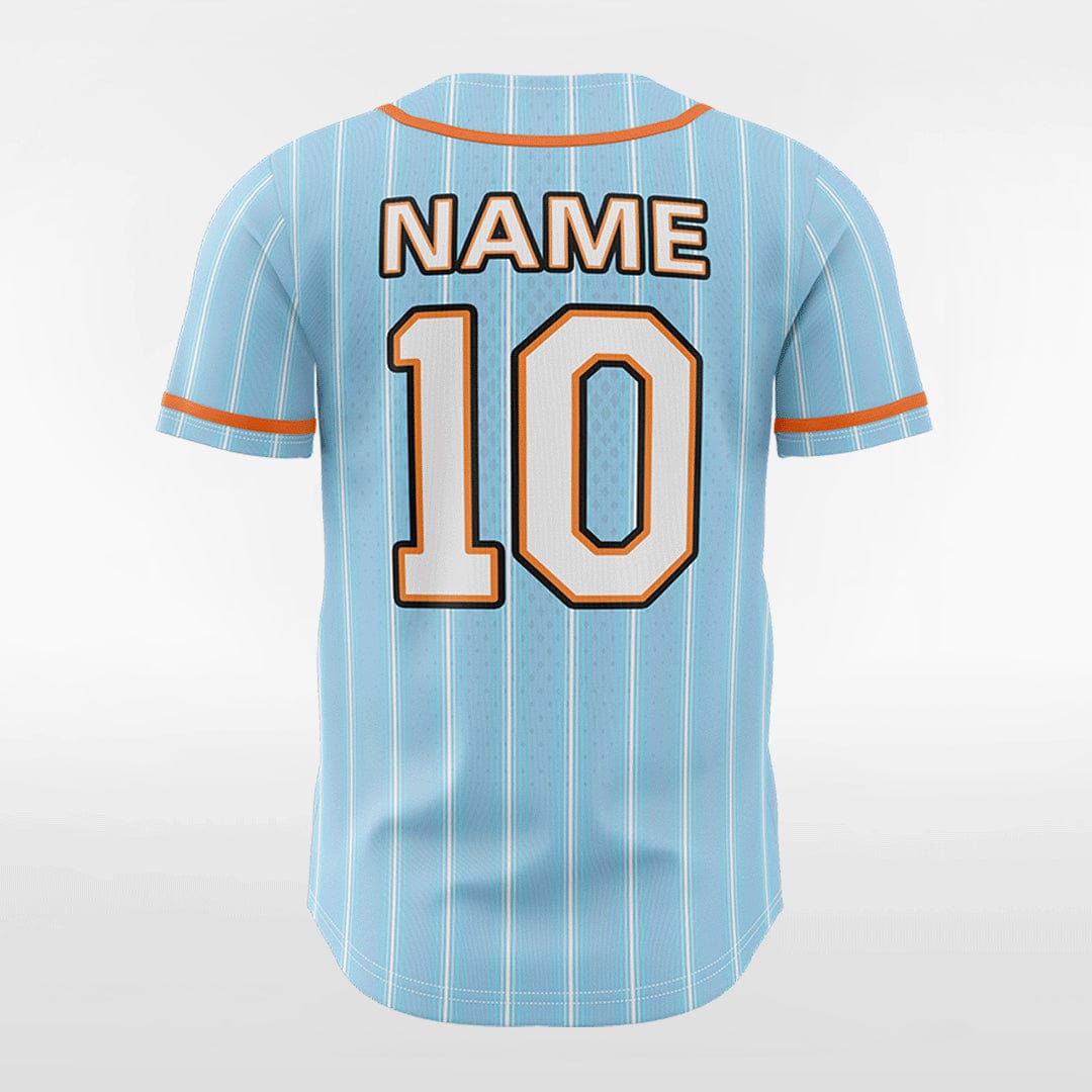 XTeamwear Truman Show - Customized Men's Sublimated Button Down Baseball Jersey