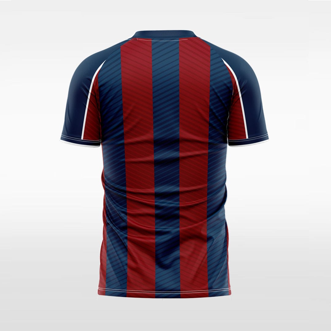 XTeamwear Twill tricolor stripe - Custom Design Soccer Jersey for Men Sublimation