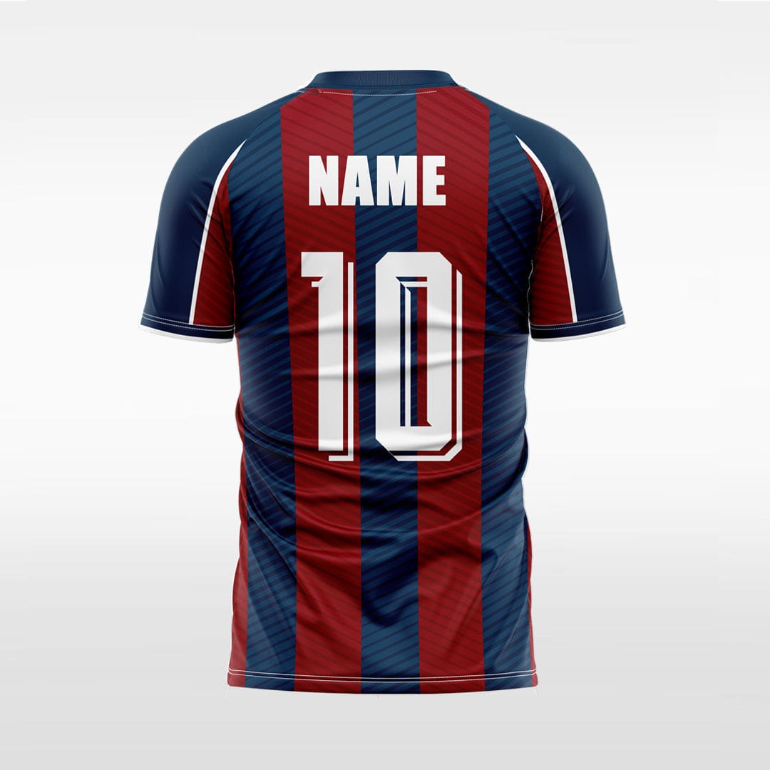 XTeamwear Twill tricolor stripe - Custom Design Soccer Jersey for Men Sublimation