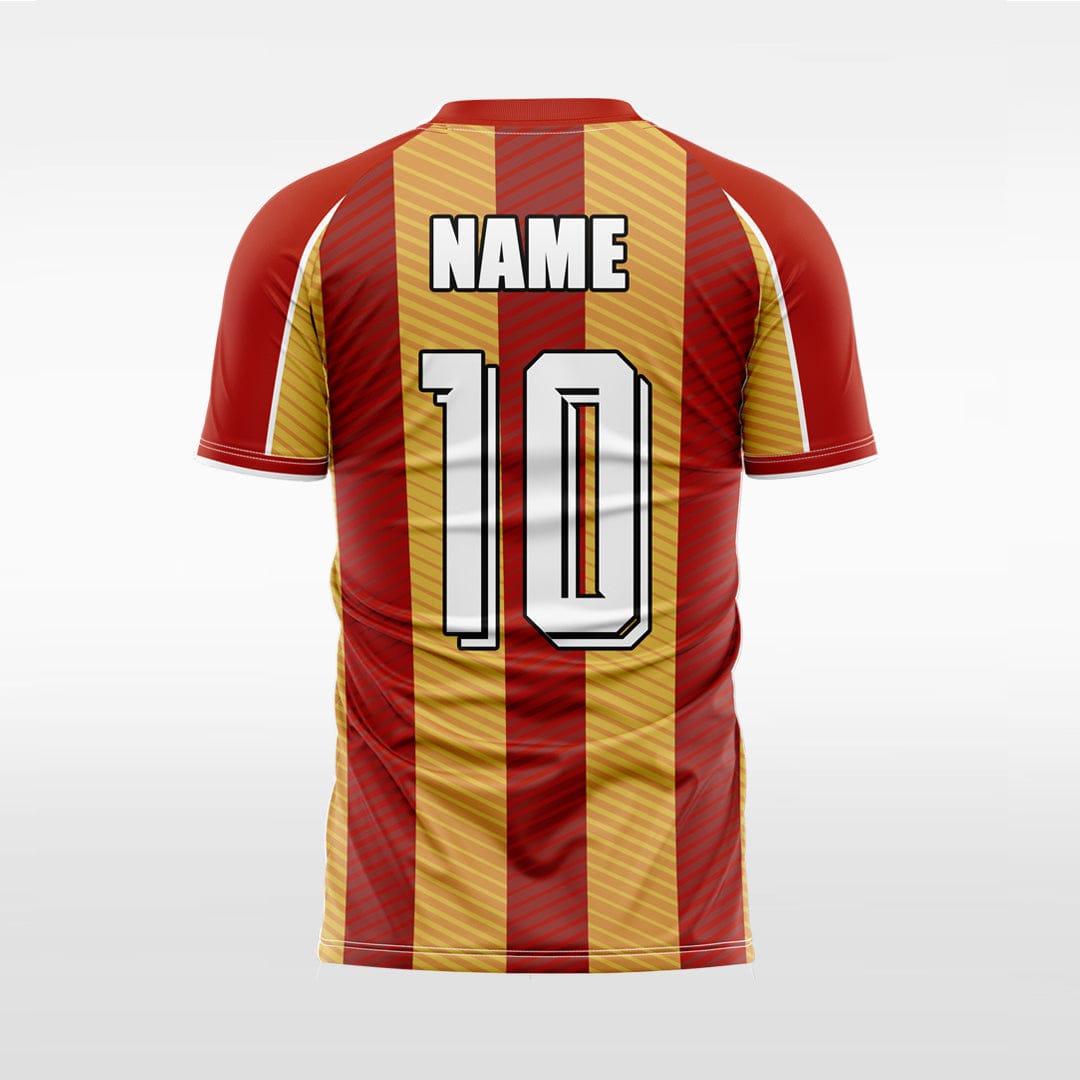 XTeamwear Twill tricolor stripe - Custom Design Soccer Jersey for Men Sublimation