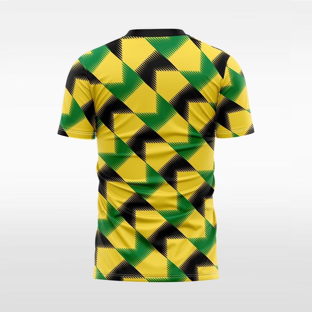 XTeamwear Two-color zebra stripes - Custom Design Soccer Jersey for Men Sublimation