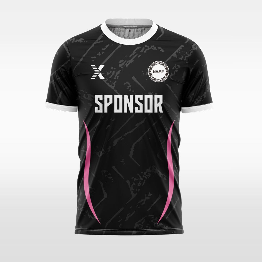 XTeamwear Two crescent-shaped- Custom Design Soccer Jersey for Men Sublimation