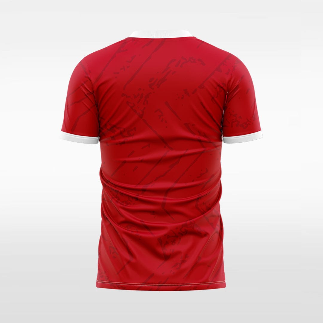 XTeamwear Two crescent-shaped- Custom Design Soccer Jersey for Men Sublimation