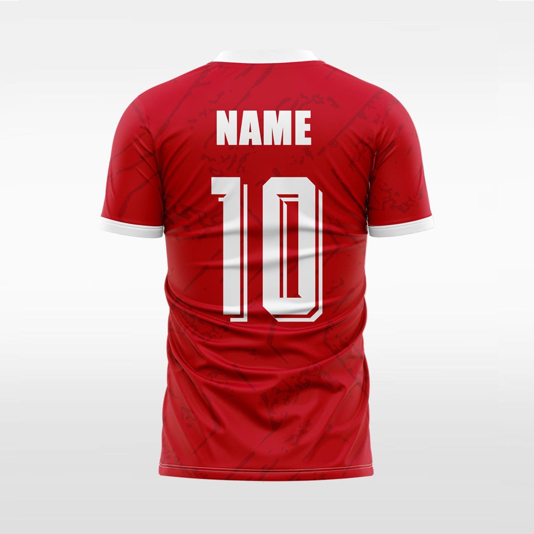 XTeamwear Two crescent-shaped- Custom Design Soccer Jersey for Men Sublimation