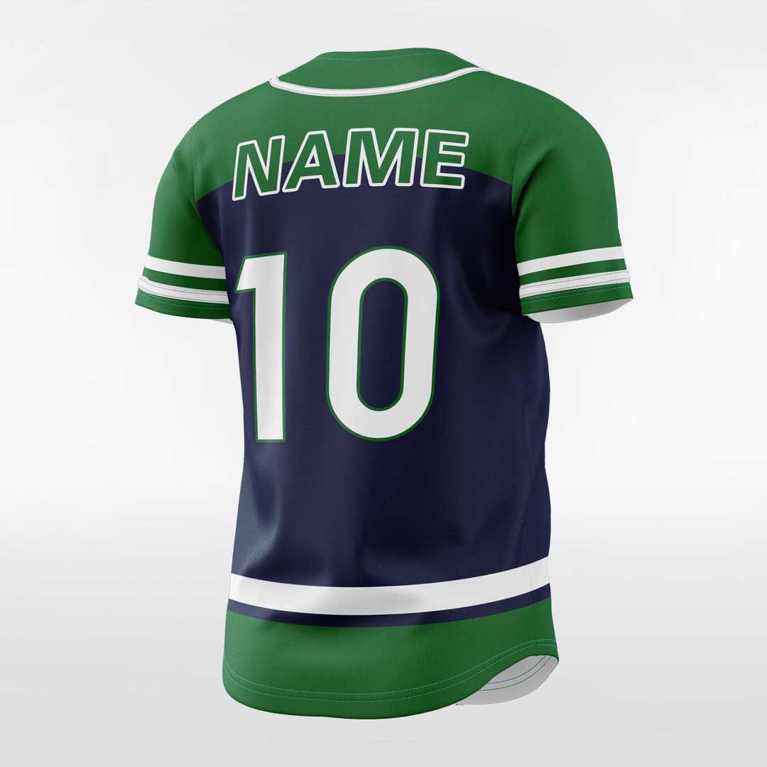 XTeamwear Varanid - Customized Men's Sublimated Button Down Baseball Jersey