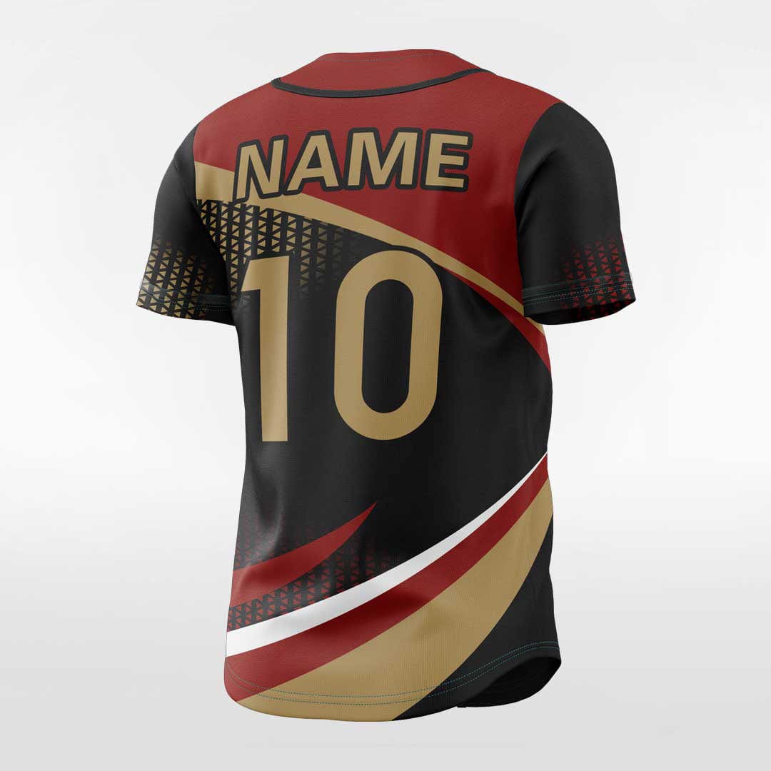 XTeamwear Victory Road - Customized Men's Sublimated Button Down Baseball Jersey