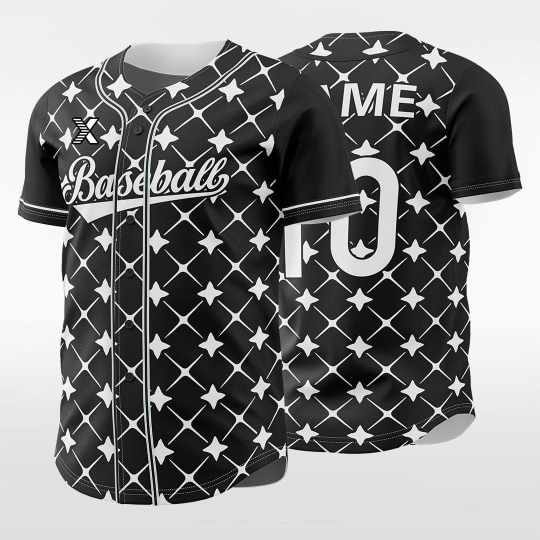 XTeamwear Walk Of Fame - Customized Men's Sublimated Button Down Baseball Jersey