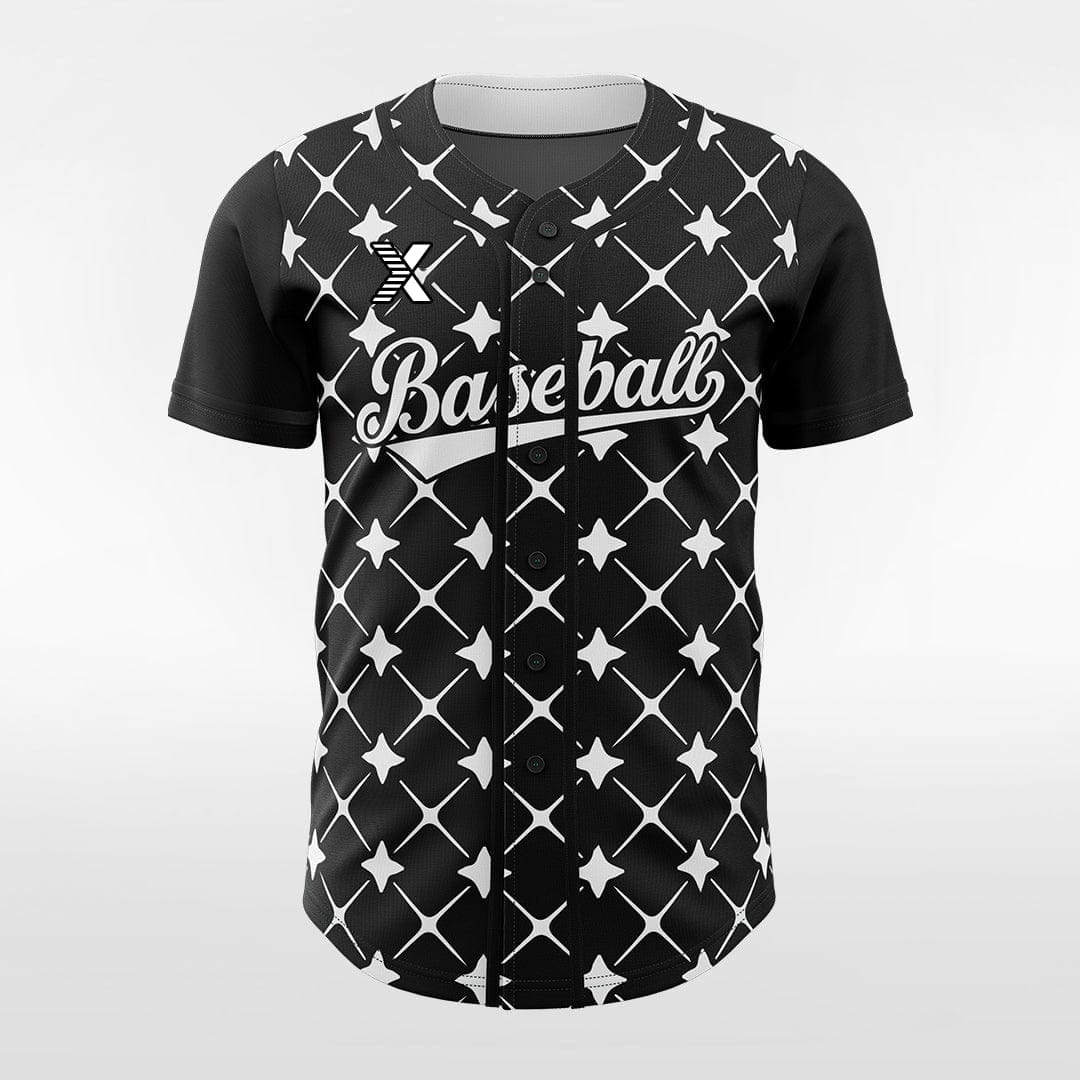XTeamwear Walk Of Fame - Customized Men's Sublimated Button Down Baseball Jersey