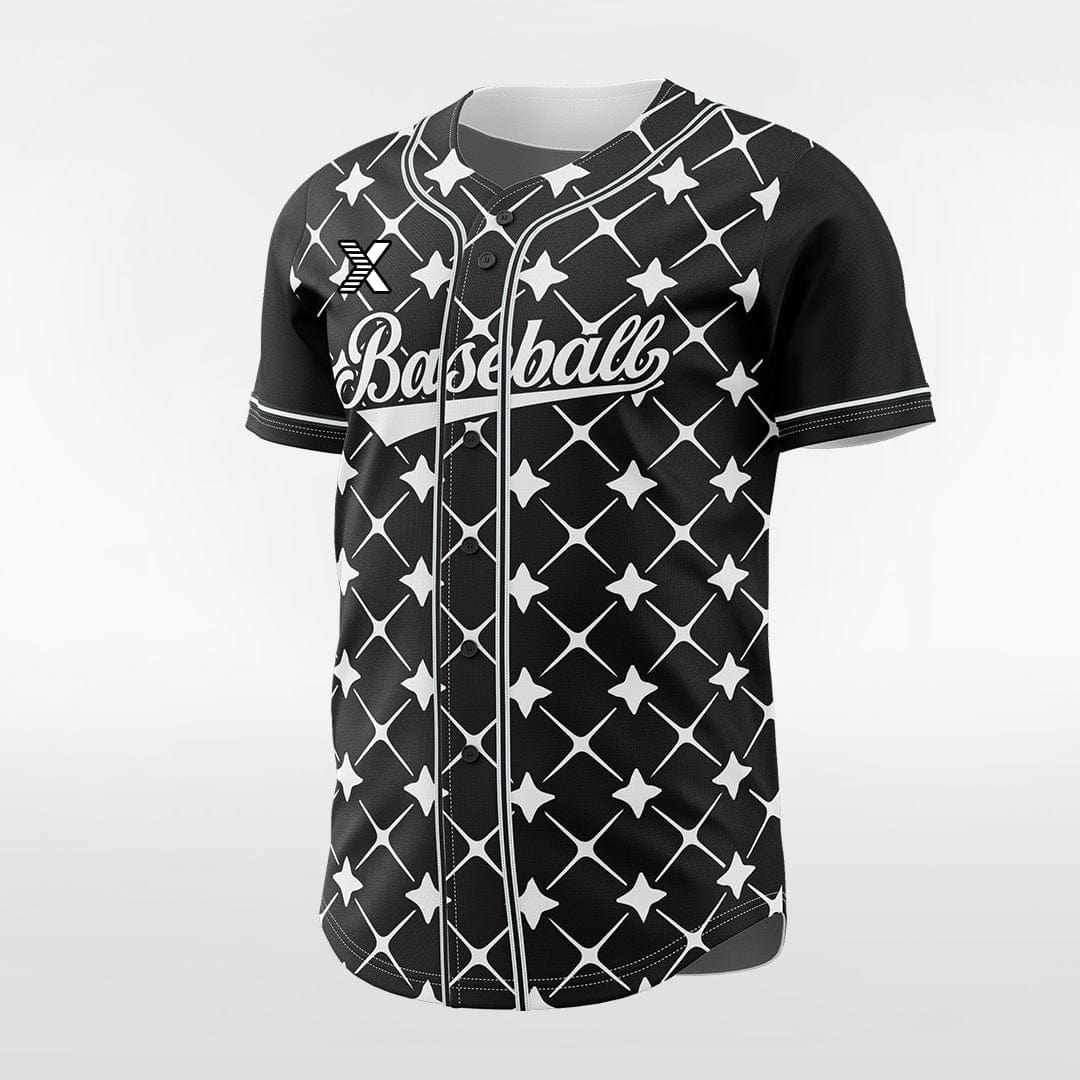 XTeamwear Walk Of Fame - Customized Men's Sublimated Button Down Baseball Jersey