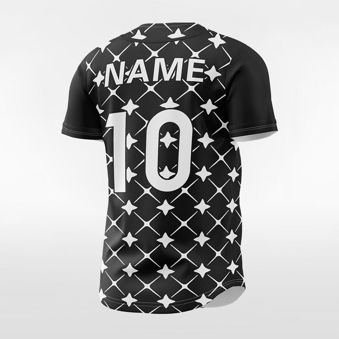 XTeamwear Walk Of Fame - Customized Men's Sublimated Button Down Baseball Jersey