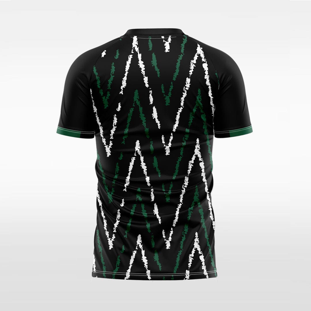 XTeamwear Wavy dashed line - Custom Design Soccer Jersey for Men Sublimation