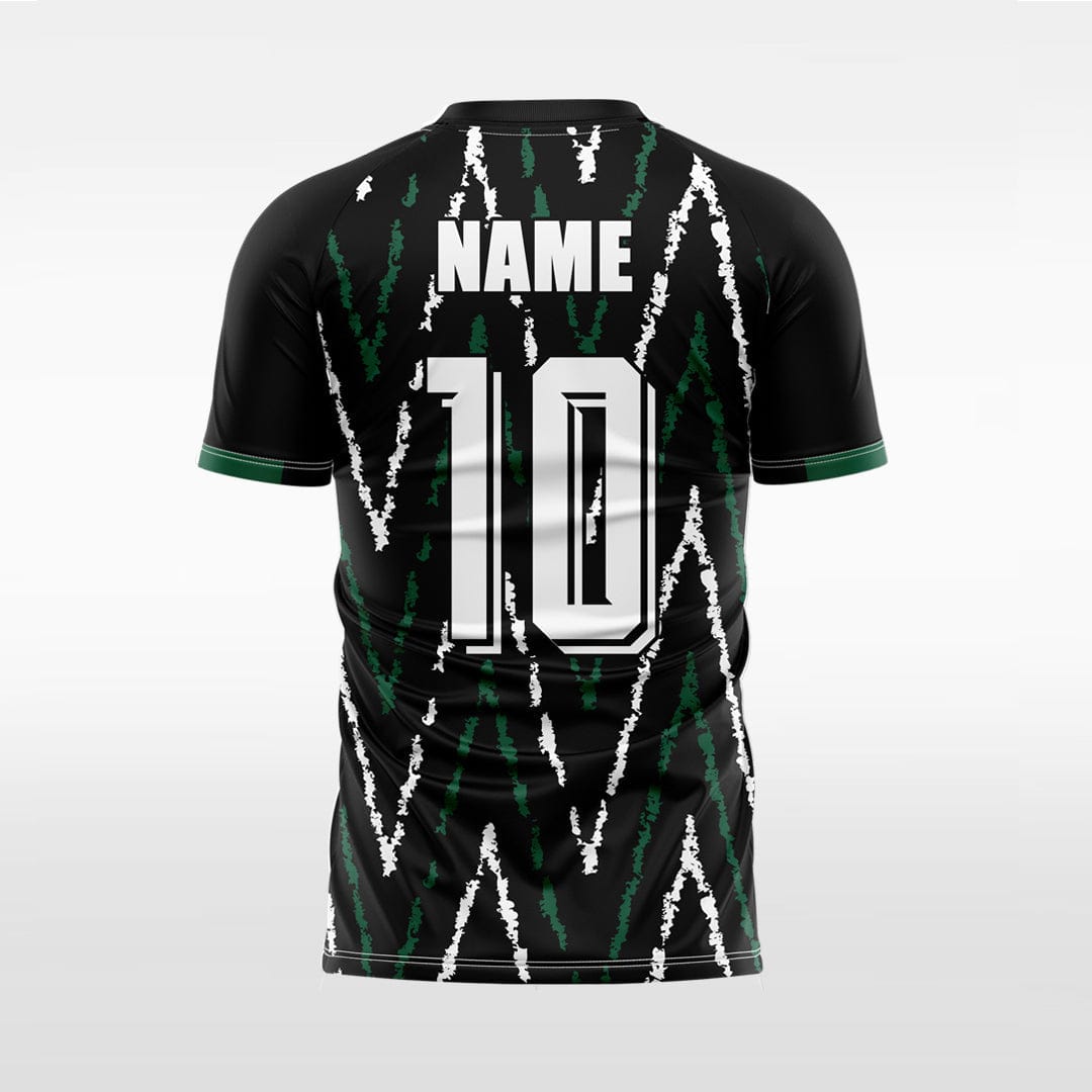 XTeamwear Wavy dashed line - Custom Design Soccer Jersey for Men Sublimation