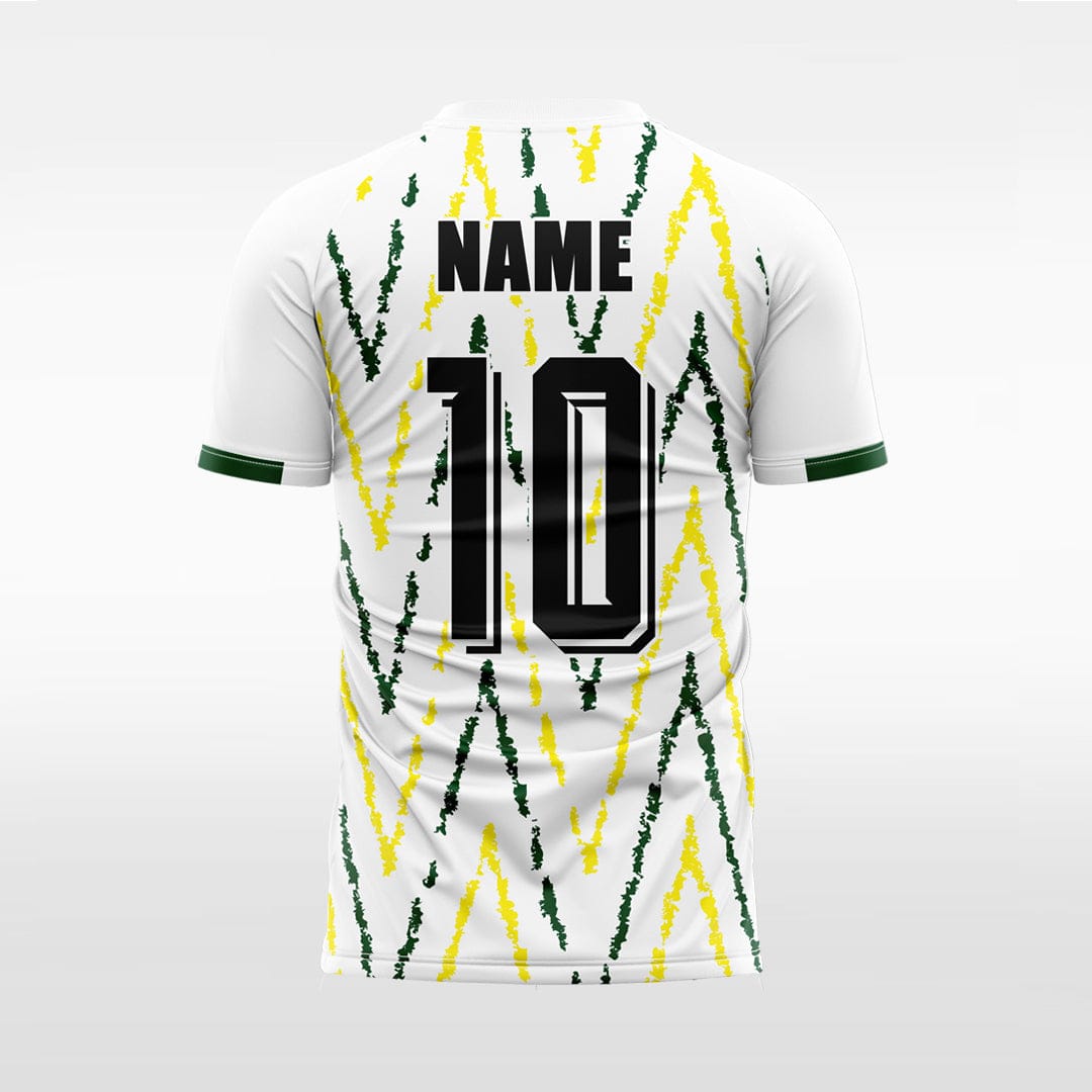 XTeamwear Wavy dashed line - Custom Design Soccer Jersey for Men Sublimation