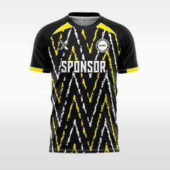 XTeamwear Wavy dashed line - Custom Design Soccer Jersey for Men Sublimation
