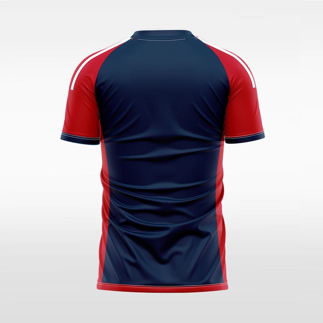 XTeamwear wavy water droplet lines - Custom Design Soccer Jersey for Men Sublimation