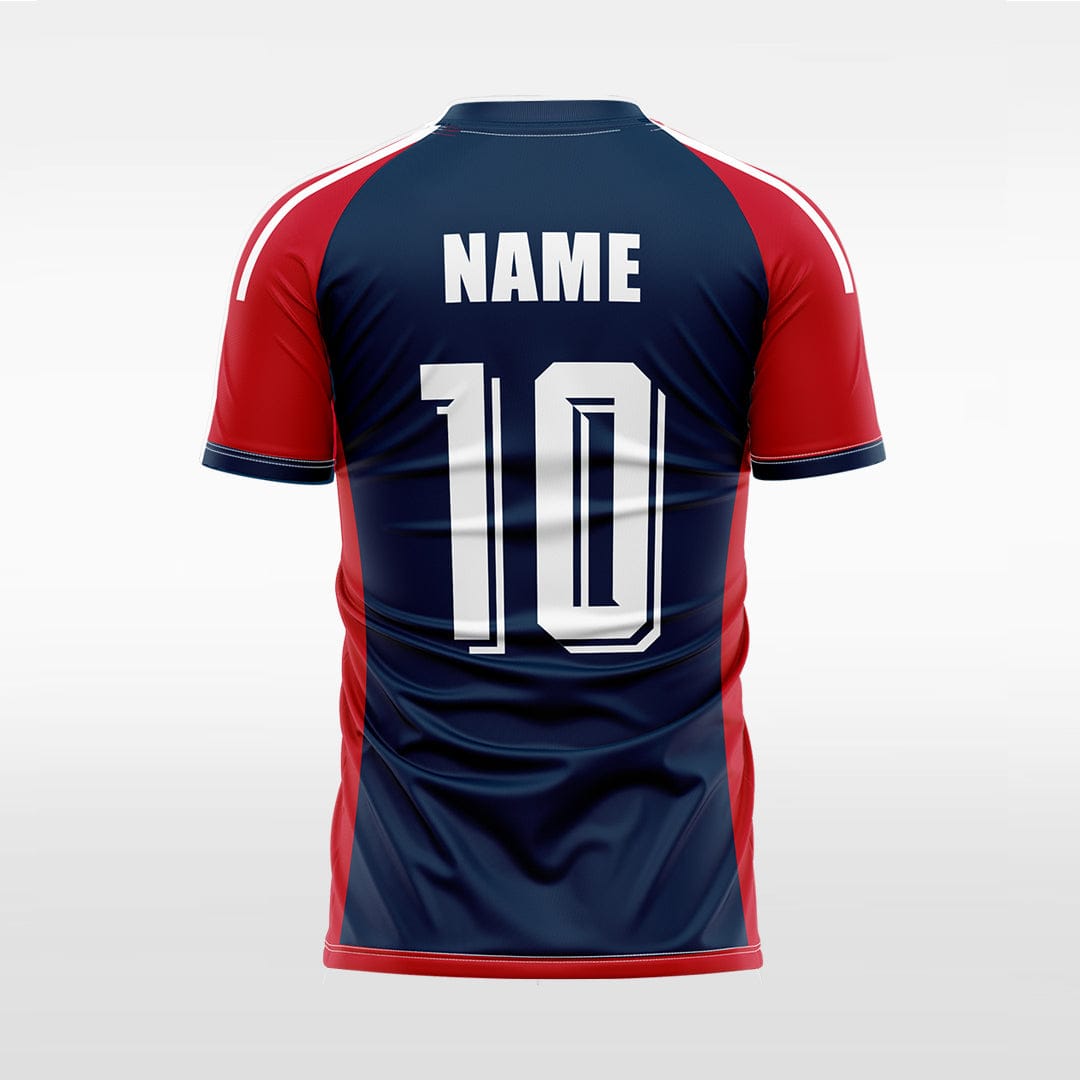 XTeamwear wavy water droplet lines - Custom Design Soccer Jersey for Men Sublimation