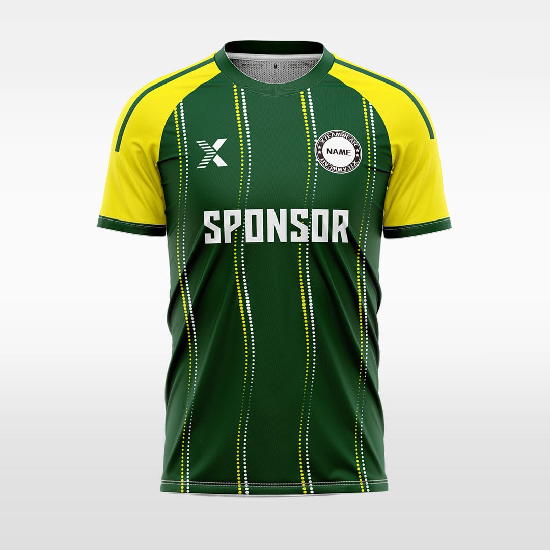 XTeamwear wavy water droplet lines - Custom Design Soccer Jersey for Men Sublimation