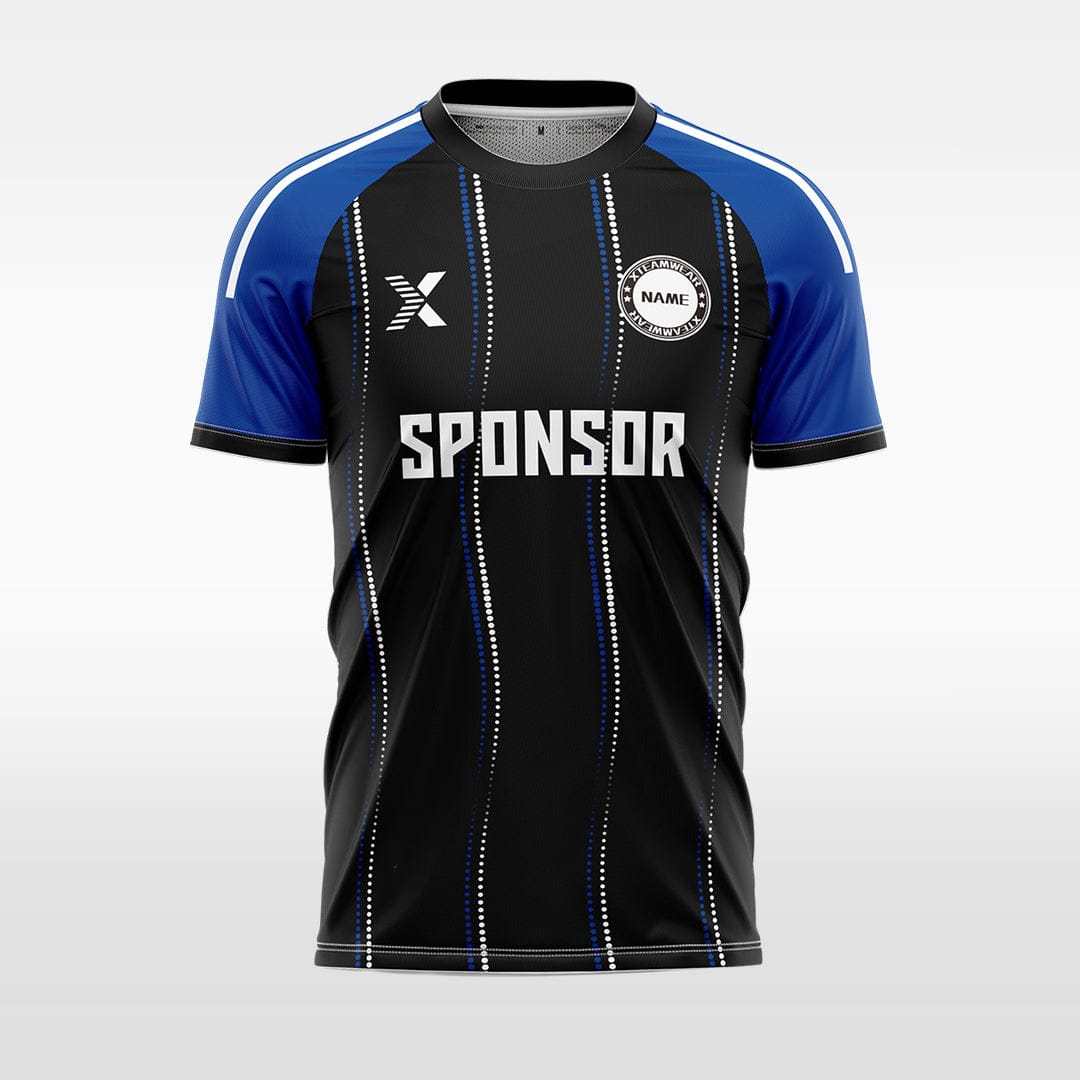 XTeamwear wavy water droplet lines - Custom Design Soccer Jersey for Men Sublimation