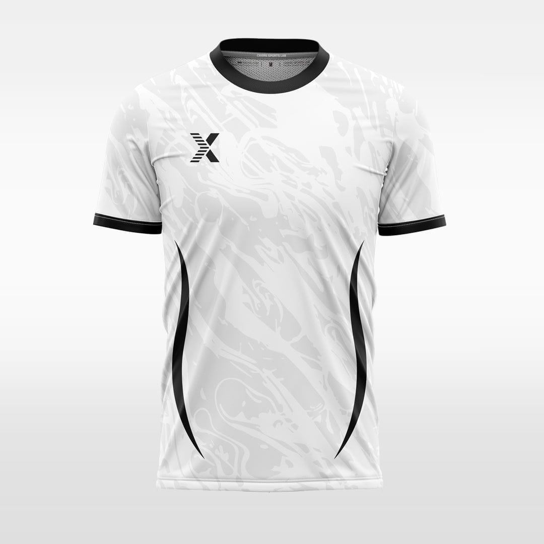 XTeamwear white / S Ripples - Custom Design Soccer Jersey for Men Sublimation