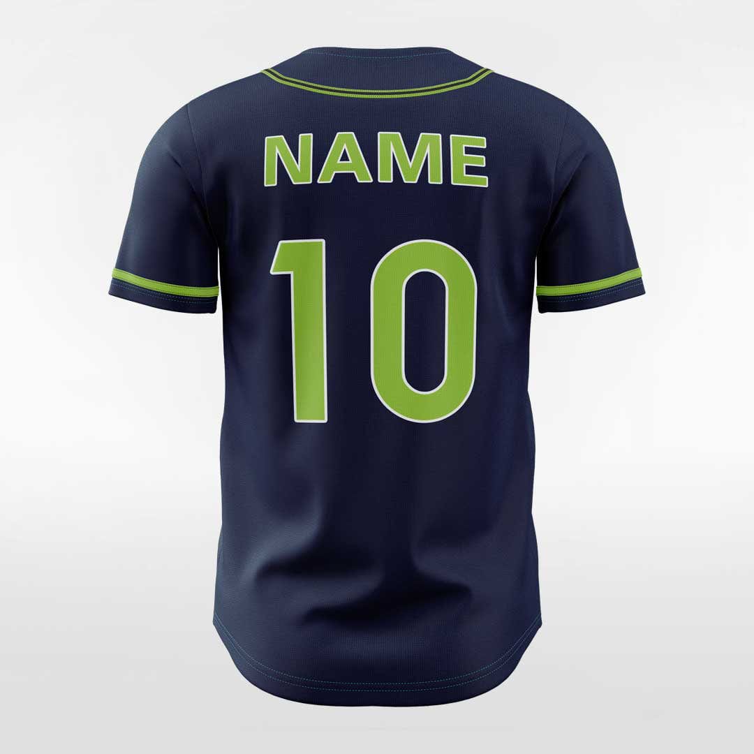 XTeamwear Wilderness - Customized Men's Sublimated Button Down Baseball Jersey