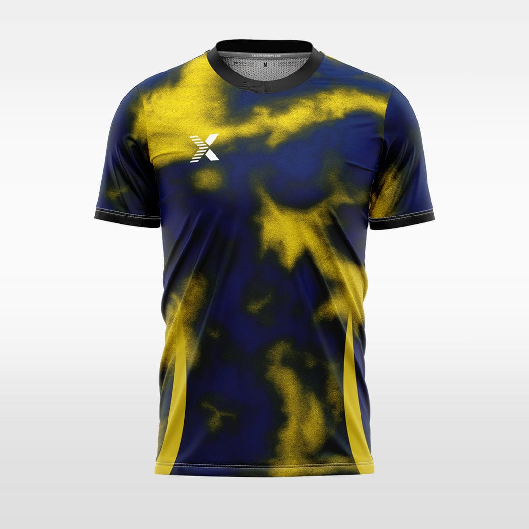 XTeamwear Yellow / S Abstract color palette - Custom Design Soccer Jersey for Men Sublimation