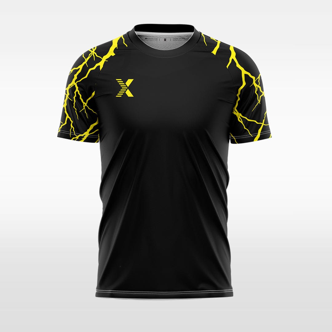 XTeamwear yellow / S Blood Power - Custom Design Soccer Jersey for Men Sublimation