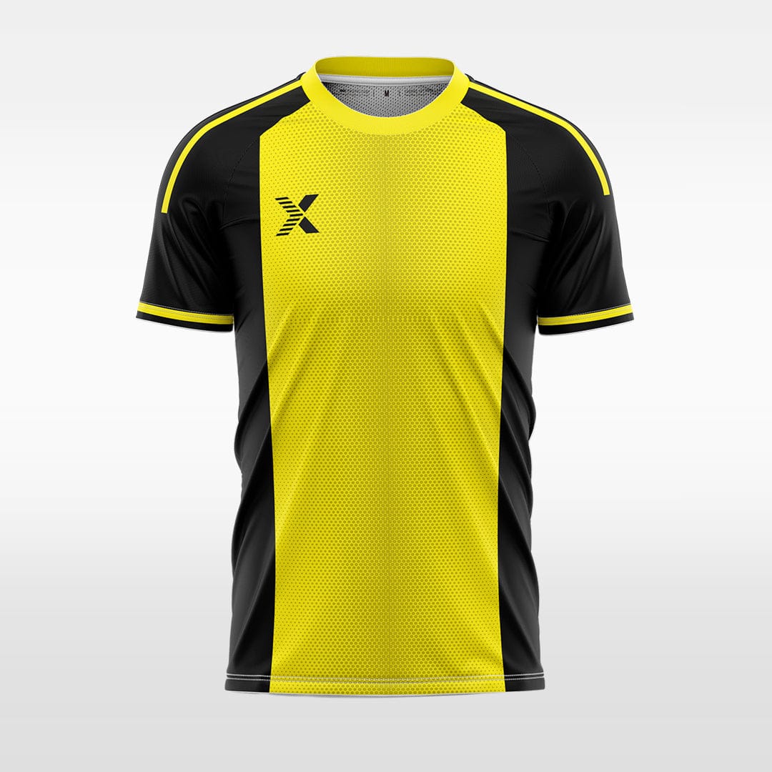 XTeamwear yellow / S Latte art particles - Custom Design Soccer Jersey for Men Sublimation