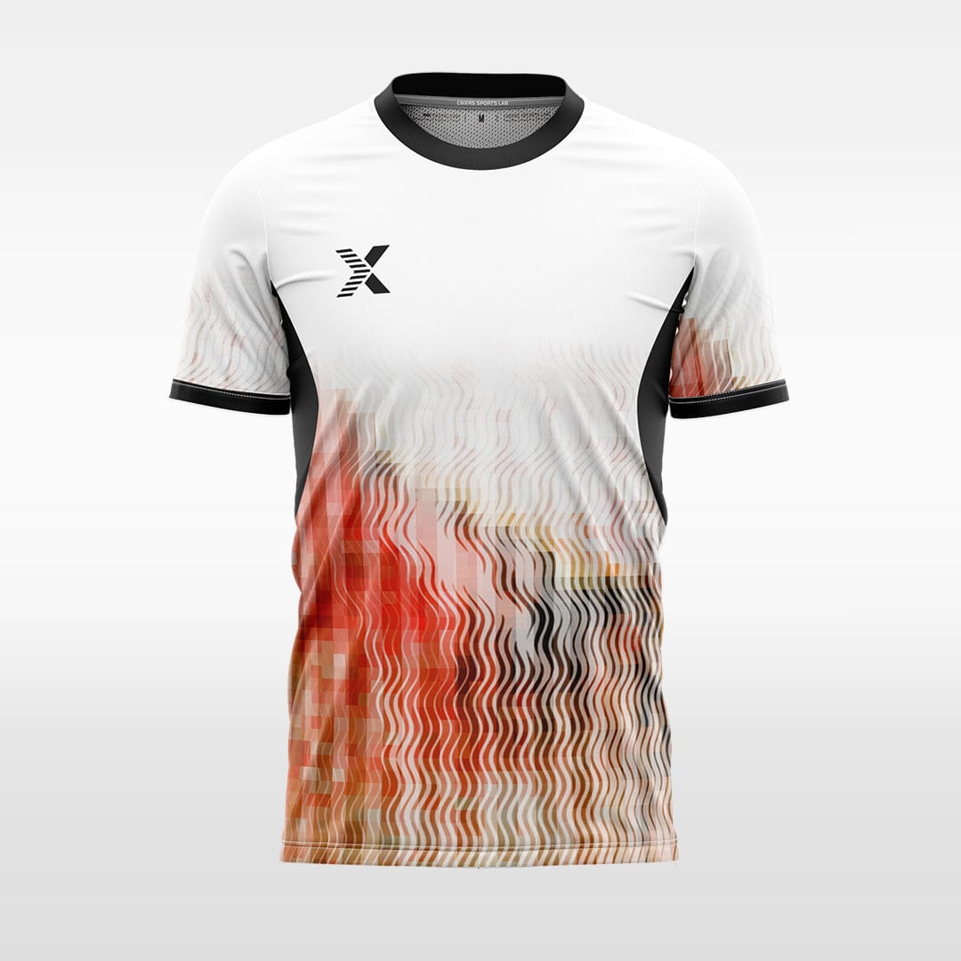 XTeamwear yellow / S Water flows without form - Custom Design Soccer Jersey for Men Sublimation