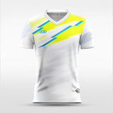 yellow and white soccer jersey