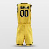 yellow basketball jerseys design