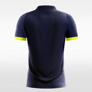 yellow custom short soccer jersey