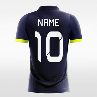 yellow custom soccer jersey