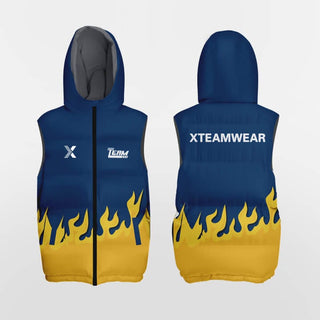 Fire - Customized Sublimated Winter Vest 009